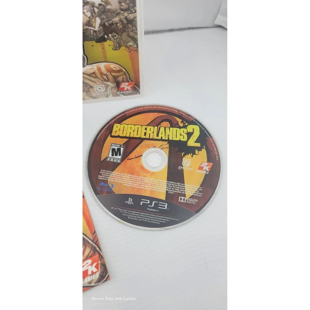 Borderlands 2‎ (Sony PlayStation 3, PS3, 2012) CIB Complete Tested and  Working